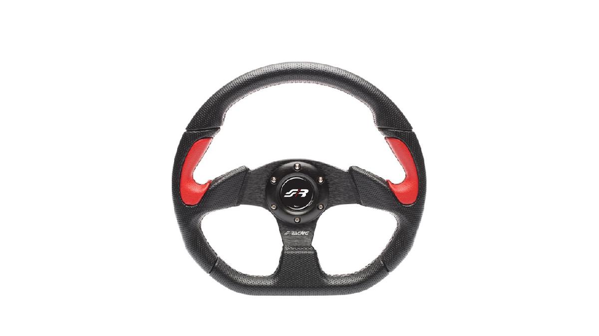 S-RACING+Volant+X2+Formula+diam.+330mm+couleur+rouge